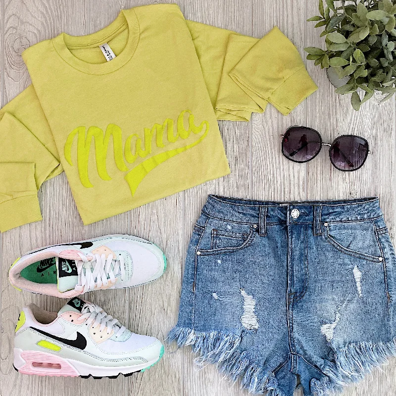 Sporty Mama • Neon Tonal Long Sleeve Practical Women's Multi - 