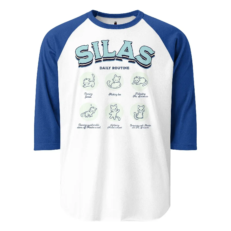 Silas Daily Routine Raglan Tee Shirt Vintage Women's 1970S 