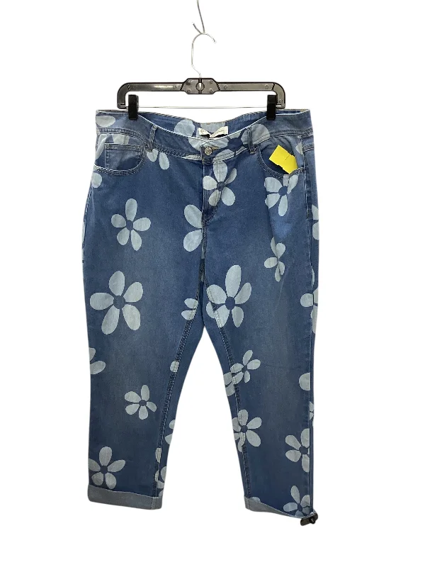 Jeans Skinny By Cato In Blue Denim, Size: 16 Traditional Women's 