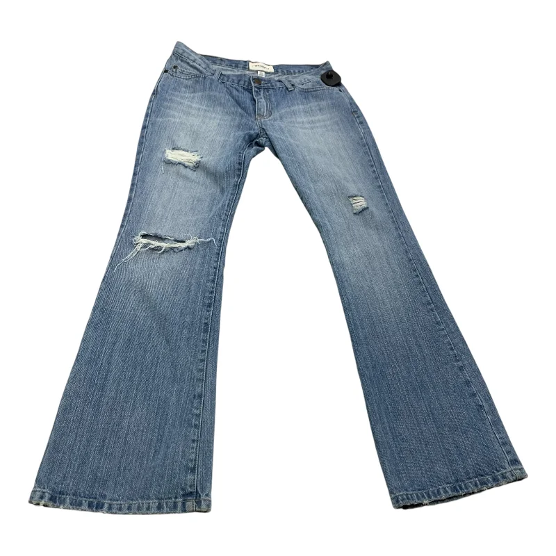 Jeans Boot Cut By Abercrombie And Fitch In Blue Denim, Size: 6 British Gentlewoman Style