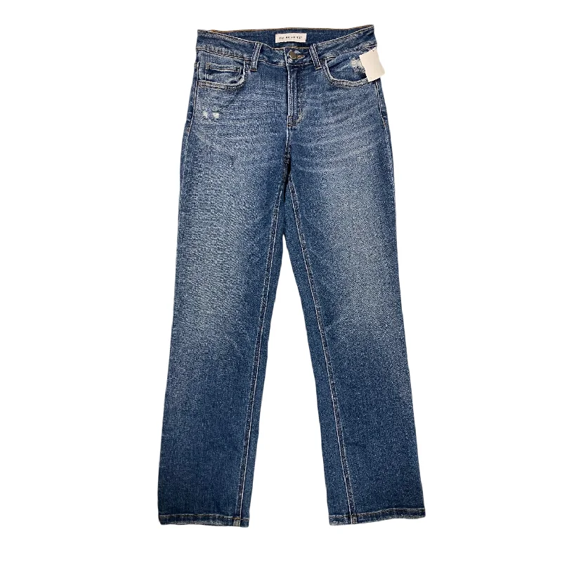 Jeans Straight By Flying Monkey In Blue Denim, Size: 2 Cool Women's Skate
