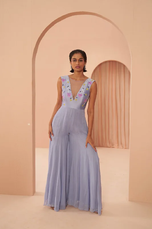 Very Peri Jumpsuit Stylish Women's Tropical 