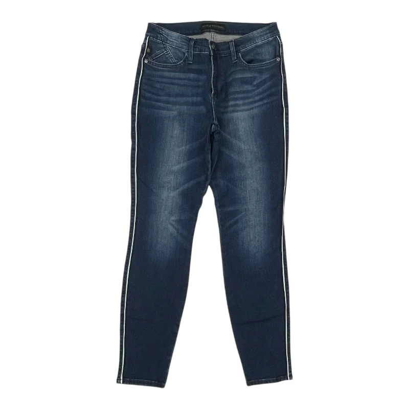 Jeans Skinny By Rock And Republic In Blue Denim, Size:10 Traditional Women's 