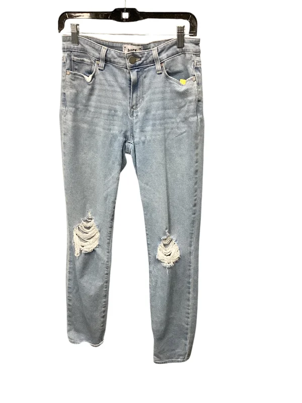 Jeans Skinny By Paige In Blue Denim, Size: 6 Street