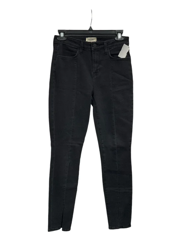 Jeans Straight By Cma In Black Denim, Size: 2 Sophisticated Women's Tailored