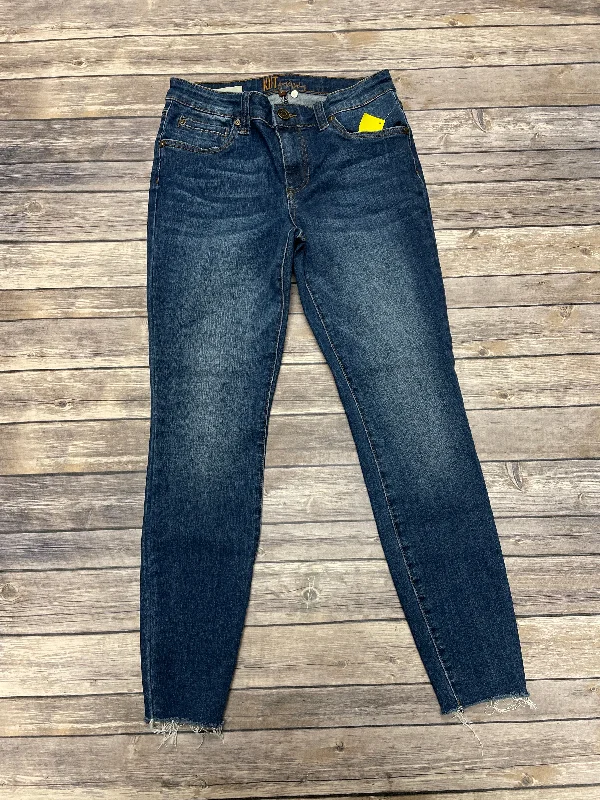 Jeans Skinny By Kut In Blue Denim, Size: 6 Earthy Women's 