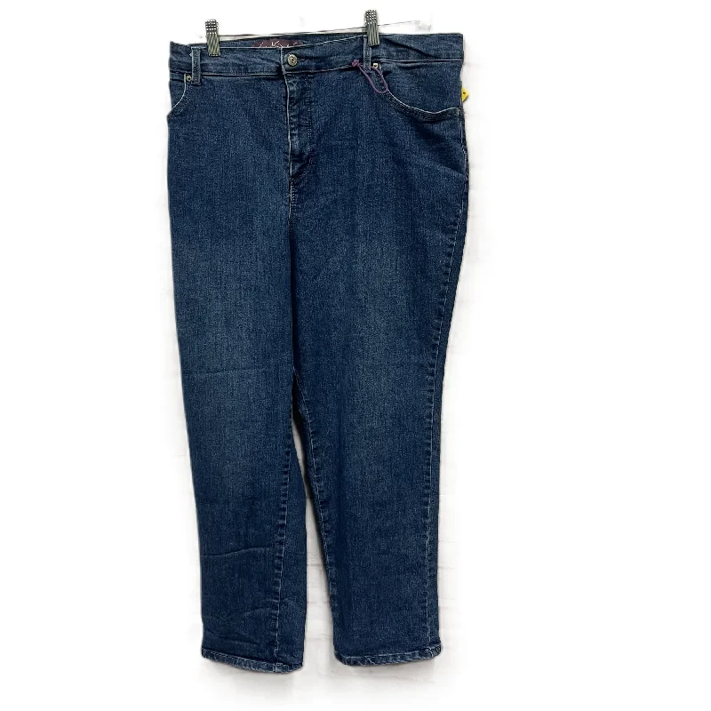 Jeans Boyfriend By Gloria Vanderbilt In Blue, Size: 22 Vacation