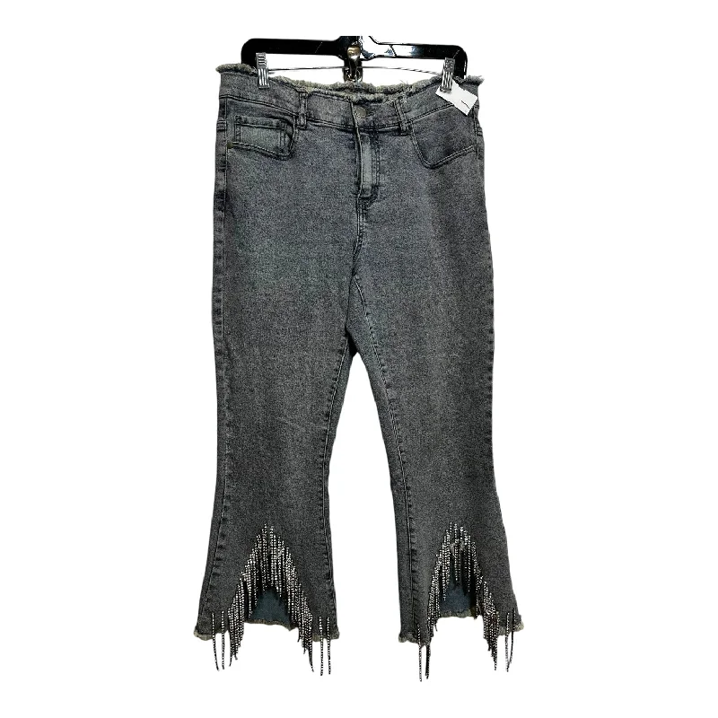 Jeans Cropped By Venus In Blue, Size: 10 garde