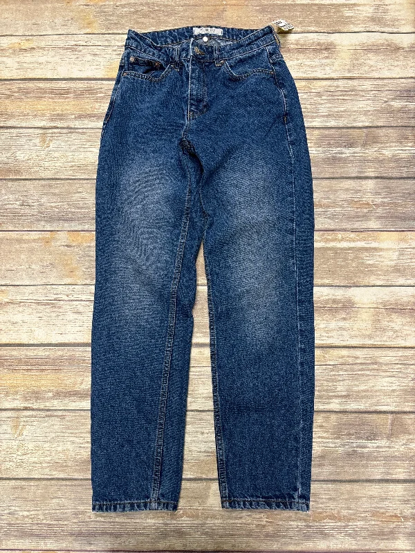 Jeans Skinny By We The Free In Blue Denim, Size: 2 Monochromatic Office Style