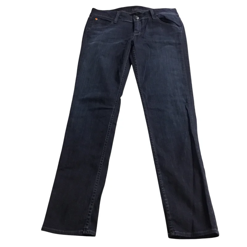 Jeans Skinny By Hudson In Blue Denim, Size: 10 Polished Women's Silk