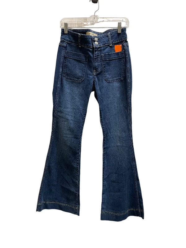 Jeans Boot Cut By Holding Horses In Blue Denim, Size: 4 Practical Women's Multi - 