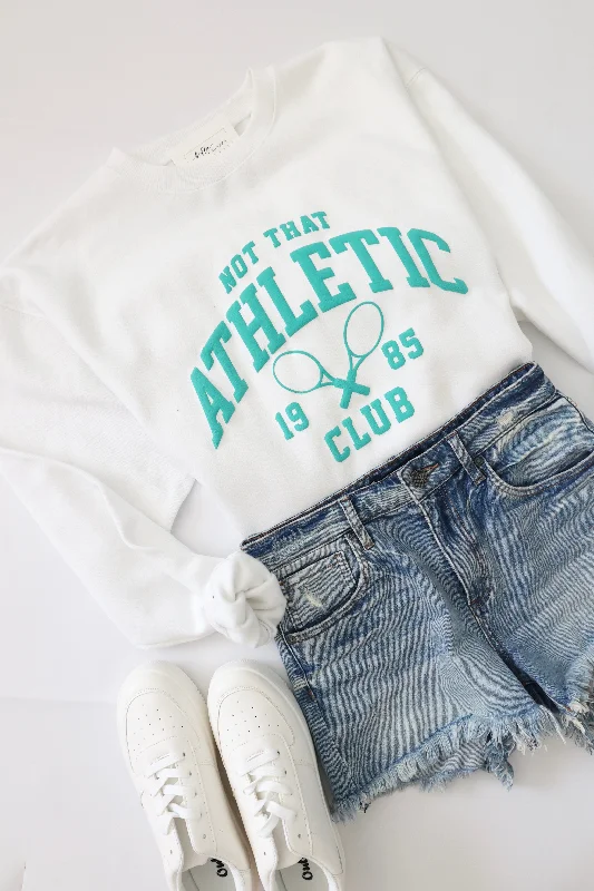 Not That Athletic Sweatshirt- Final Sale Casual Women's Japanese 