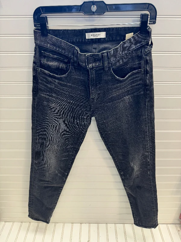 Jeans Skinny By Moussy In Grey, Size: 2 Gym