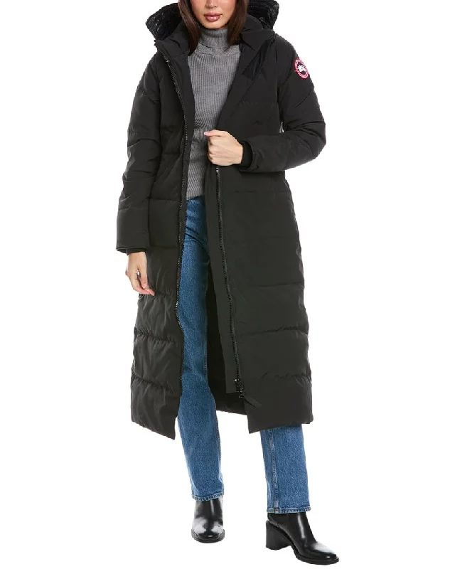 Canada Goose Mystique Hooded Parka Laid - back Women's Style