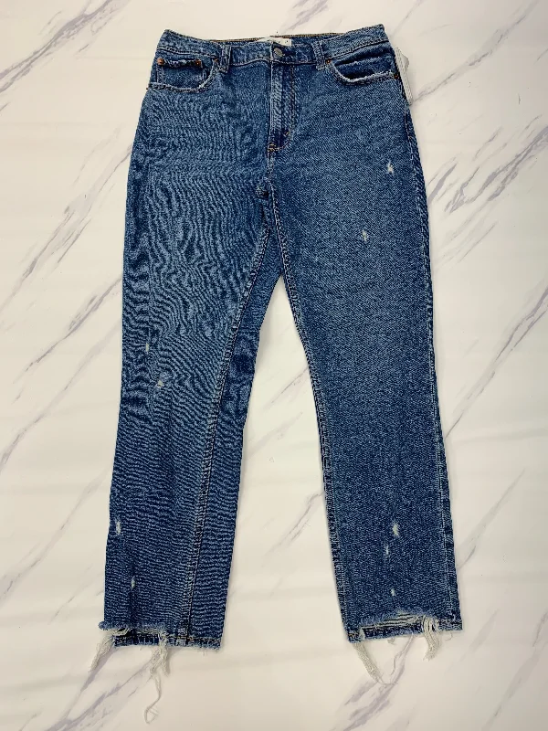 Jeans Skinny By Abercrombie And Fitch, Size: 4 Unique Women's Upcycled