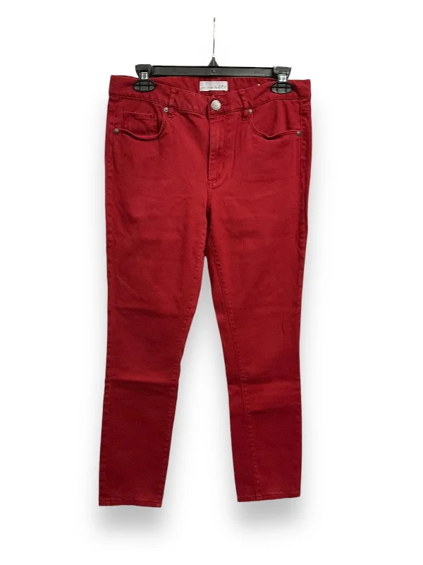 Jeans Skinny By Loft In Red, Size: 6 Tough Women's Military - inspired