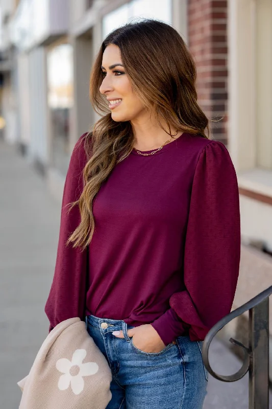 Subtle Dot Sleeve Solid Body Tee Rugged Women's Outdoor 