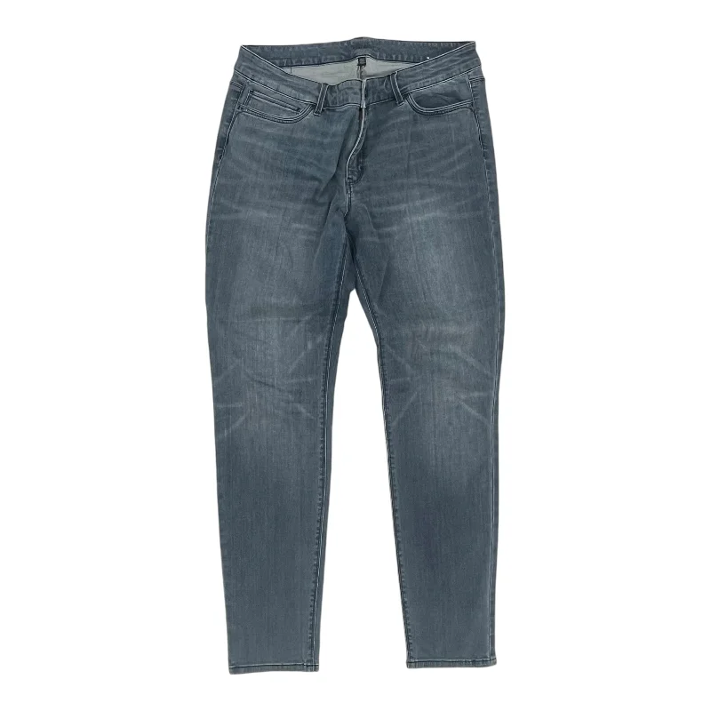 Jeans Skinny By White House Black Market In Blue Denim, Size:14 Streetwear Style for 