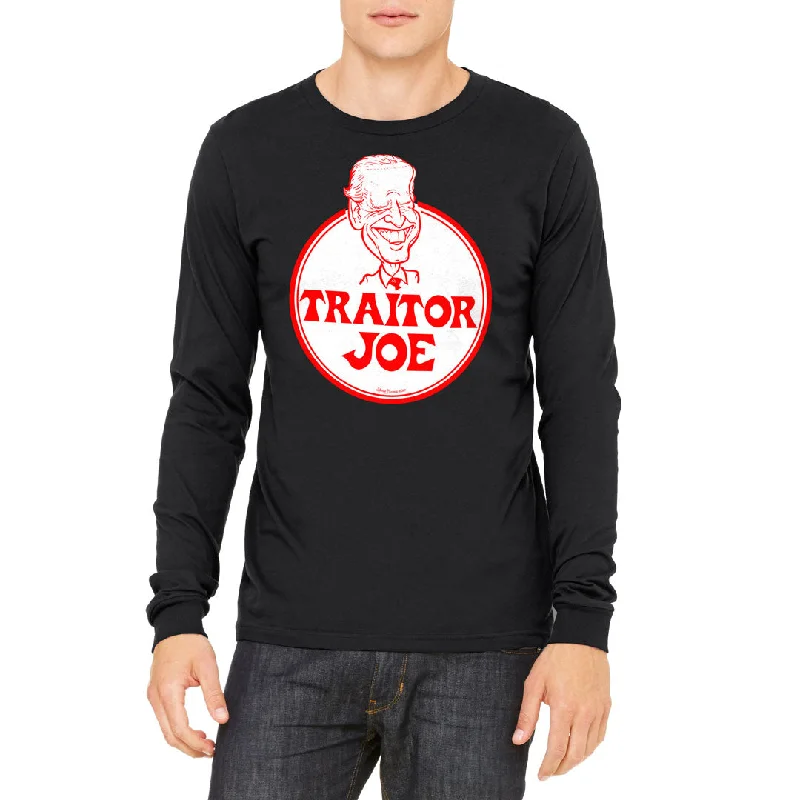 Traitor Joe Biden Unisex Long Sleeve Tee Classic Women's Tweed
