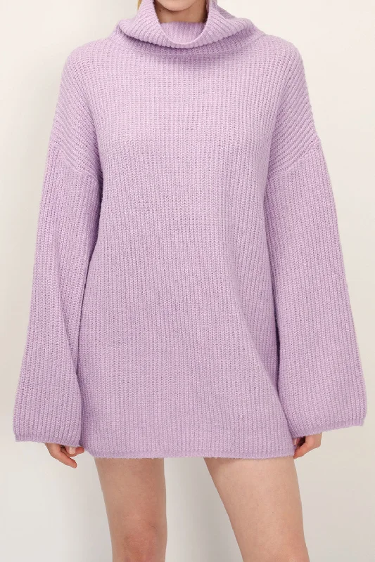 Kinsley Turtle Neck Knit Dress Bohemian Women's Free
