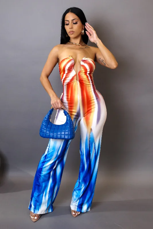 Sweet Crush Jumpsuit - Multi Minimalist Women's Casual