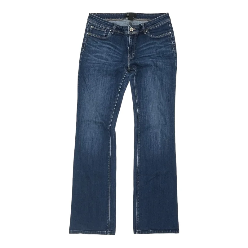 Jeans Boot Cut By White House Black Market In Blue Denim, Size:8 Women