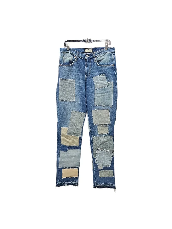 Jeans Straight By Free People In Blue Denim Country