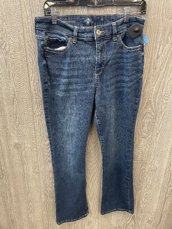 Jeans Boot Cut By St Johns Bay In Blue Denim, Size: 10 European
