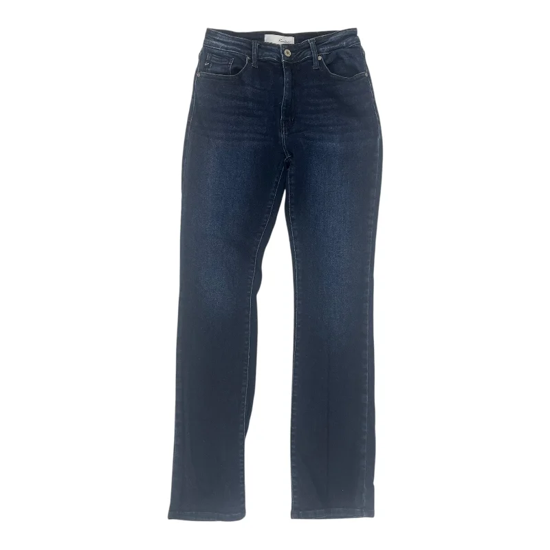 Jeans Straight By Kancan In Blue Denim, Size:6 Dynamic Women's Moto