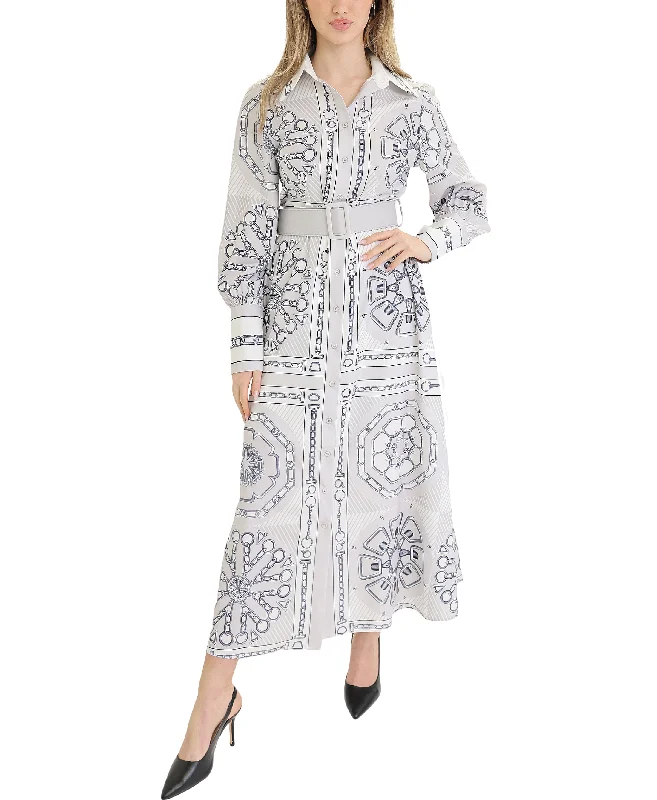 Chain Printed Dress Sporty Women's Athleisure 