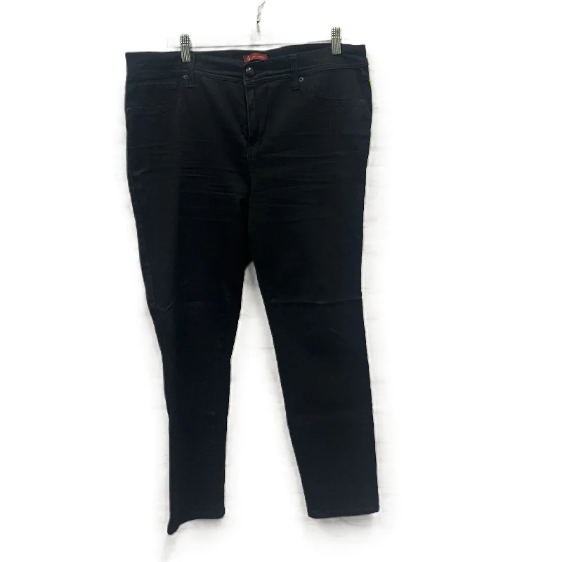 Jeans Skinny By Dressbarn In Black, Size: 14 Confident Women's Power