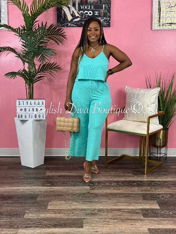Hailey Jumpsuit up to 3XL (Mint) Scandinavian