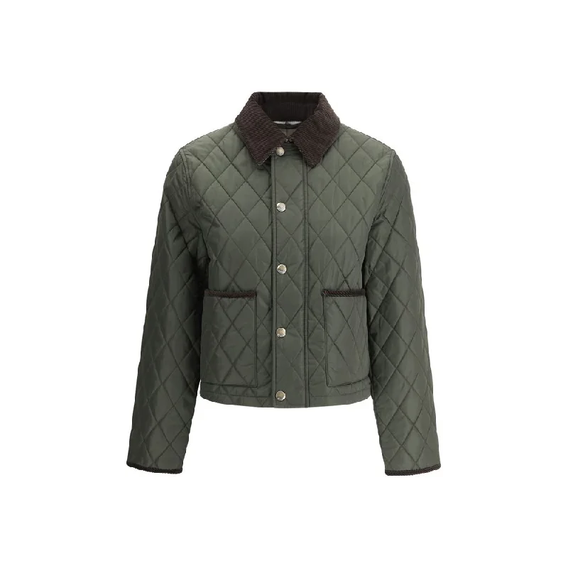 Burberry Quilts Women's Jacket Trendy Women's Oversized
