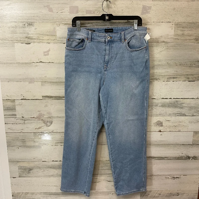 Jeans Straight By Talbots In Blue Denim, Size: 10 garde