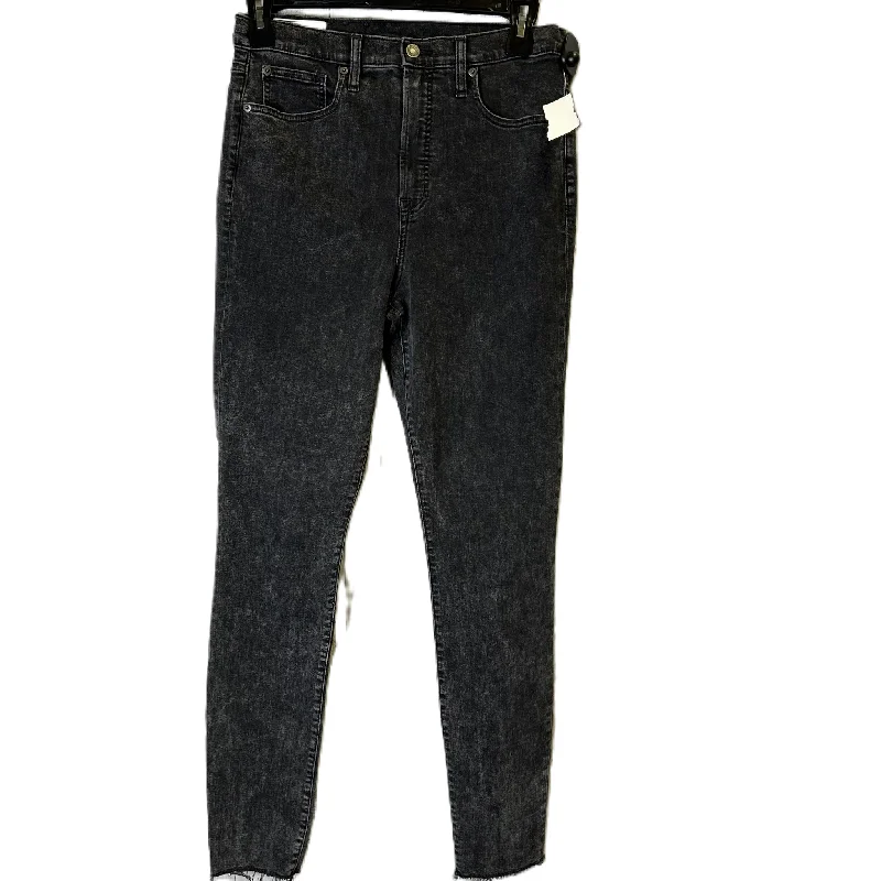 Jeans Skinny By Gap In Black Denim, Size: 12 Monochromatic All - in - one