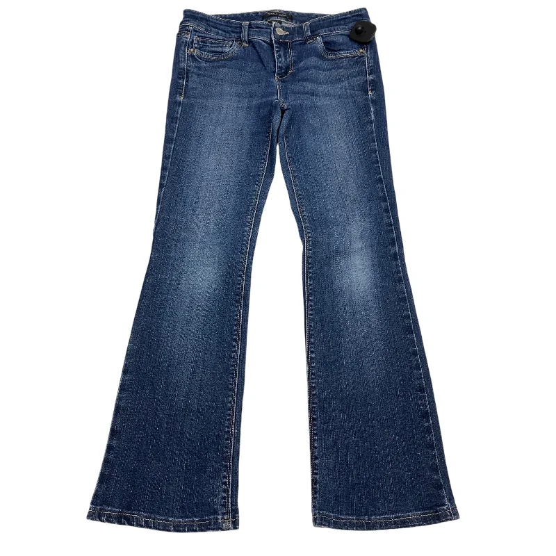 Jeans Boot Cut By White House Black Market In Blue Denim, Size: 2 Laid - back Women's Style