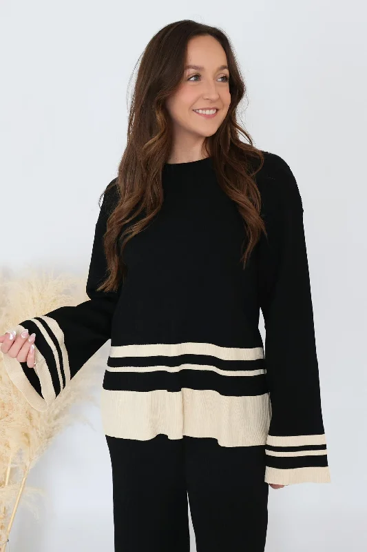Margot Knit Sweater Top European