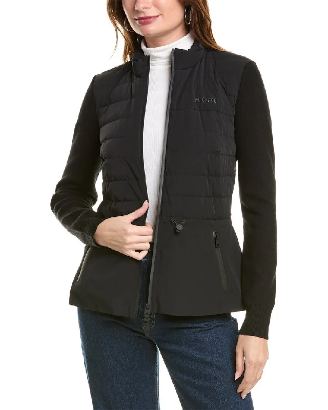 Mackage Laika Wool-Blend Jacket Dapper Women's Bow - adorned
