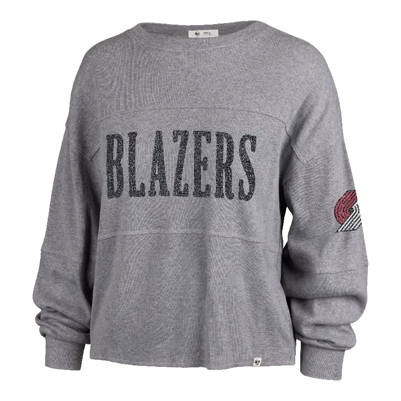 PORTLAND TRAIL BLAZERS '47 JADA LONG SLEEVE TEE WOMENS Sustainable Organic