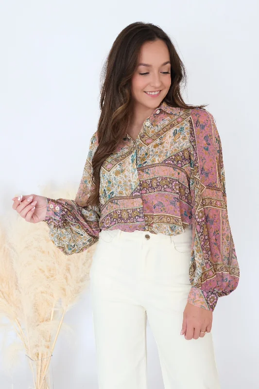 Maeve Button Down Blouse Tough Women's Military - inspired