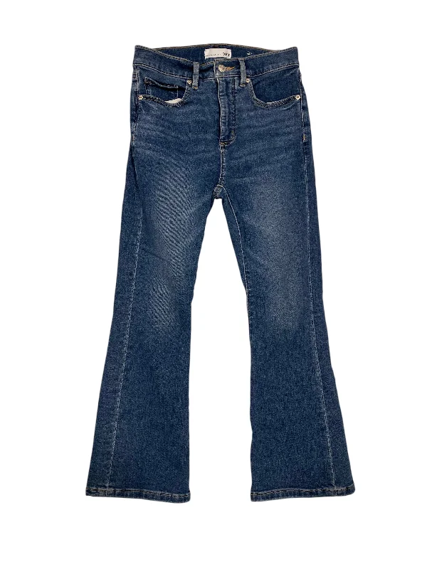 Jeans Flared By Loft In Blue Denim, Size: 0 Artistic Women's Avant - 