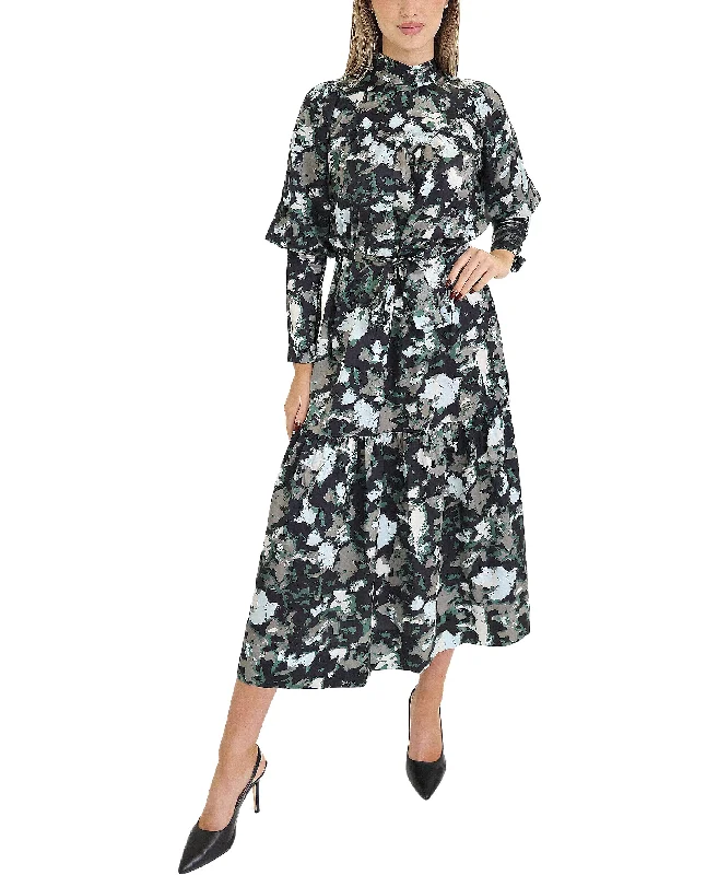 Camo Print Dress Youthful Women's Pop