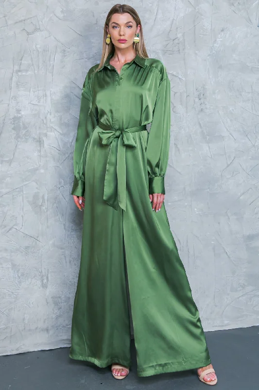 LIKE FINE ART WOVEN JUMPSUIT Modern Women's Tech