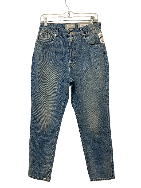 Jeans Straight By Everlane In Blue Denim, Size: 8 Compression