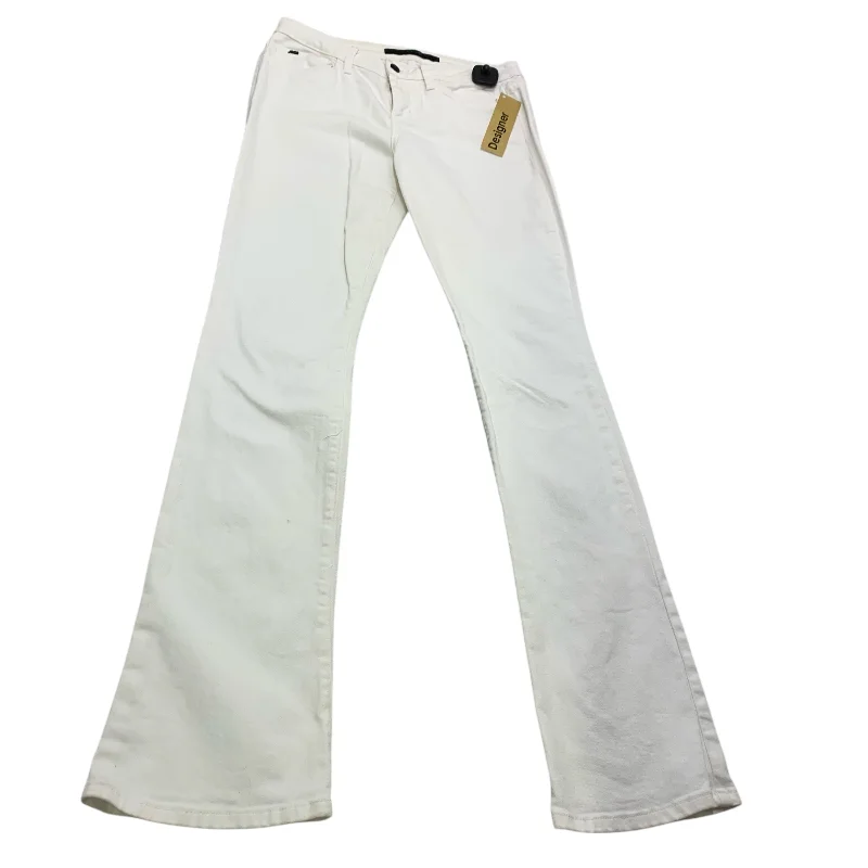 Pants Designer By Joes Jeans In White Denim, Size: 6 Contemporary 