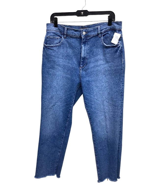 Jeans Straight By Dl1961 In Blue Denim, Size: 12 Preppy Women's College