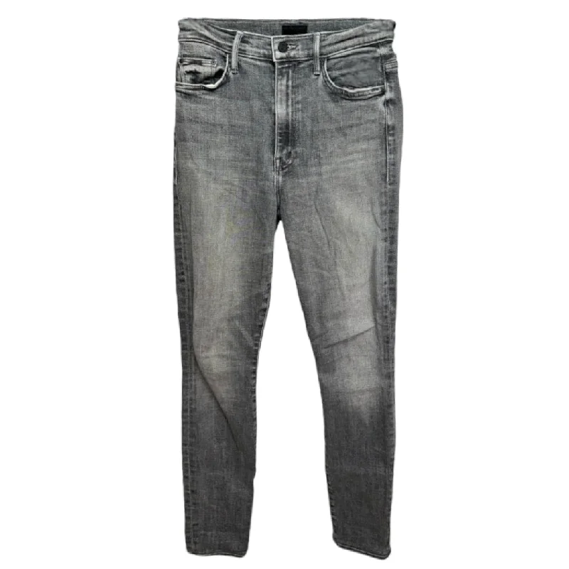 The Super Swooner Jeans Designer By Mother In Open Late Wash, Size: 2/26 Sharp Women's Italian
