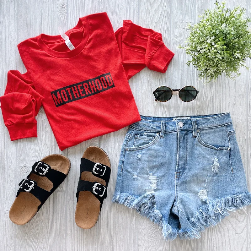 MOTHERHOOD • Poppy Long Sleeve Polished Women's Silk