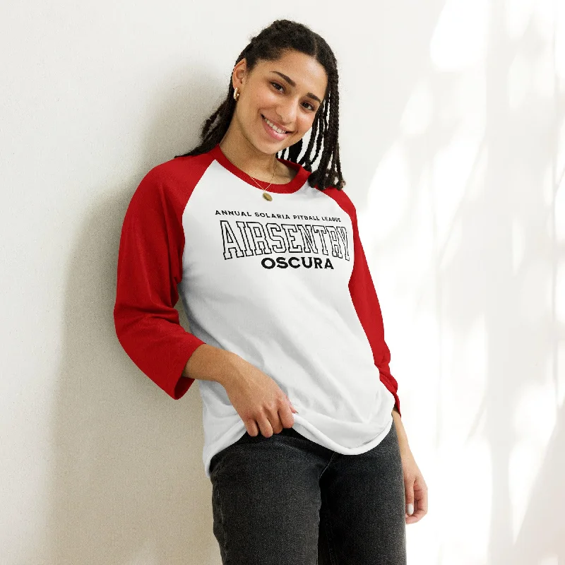 Dante Oscura Pitball League Raglan Shirt Youthful Women's Pop
