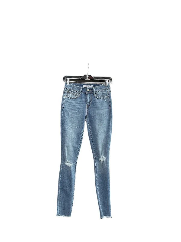 Jeans Skinny By Sam Edelman In Blue Denim, Size: 0 Classic Women's Tweed